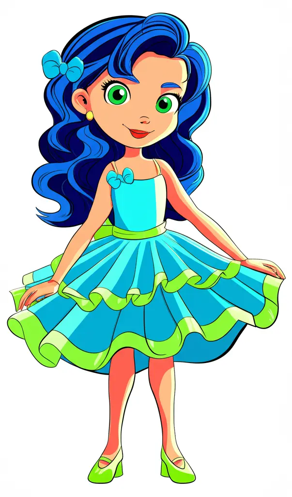 Imagem colorida de saída