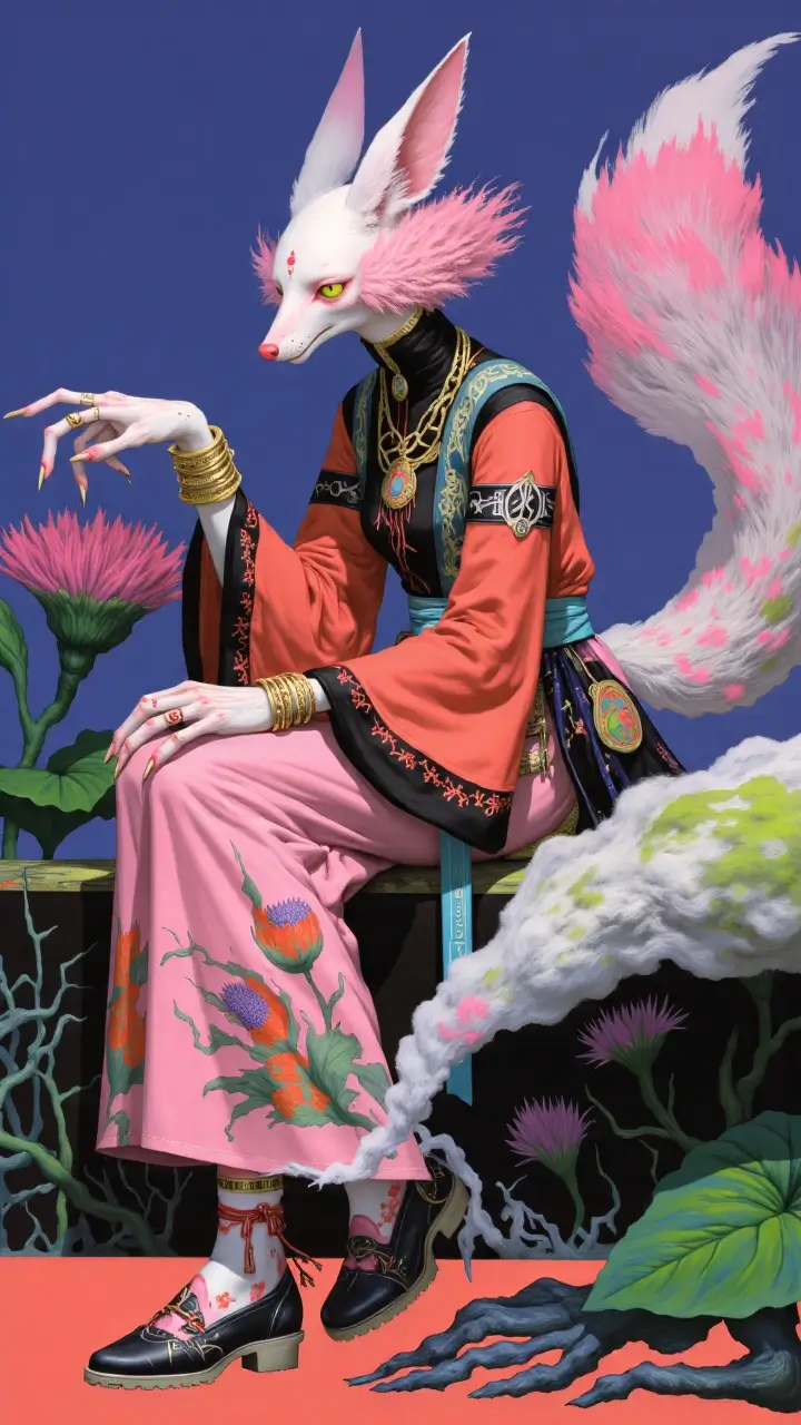 The girl dances gracefully, with clear movements, full of charm.